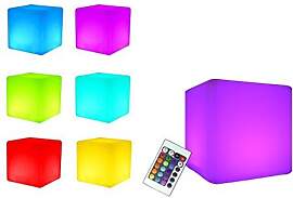 7even LED Leuchtwürfel 20cm Outdoor LED-Cube mit