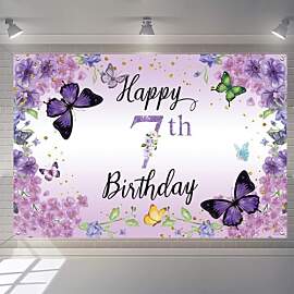 7. Geburtstag Deko Mädchen, Happy 7th Birthday