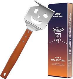 7 in 1 grillspachtel für Barbecue Grill,