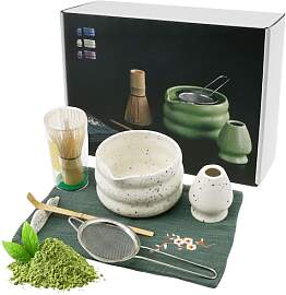 7 Stück Matcha Whisk Set,elegantes MatchaTee Sets 