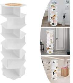 7-stufiges drehbares Schuhregal - 360° °  