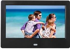 7 Zoll Digitaler Bilderrahmen Weiß HD Fotorahmen
