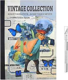 800+ Stück Scrapbooking Aufkleber Set Vintage