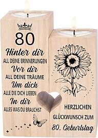 80. Geburtstag Frau Mann, Personalisierter