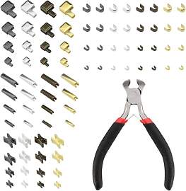 80 Stück Reißverschluss Reparatur Set mit Zange, 