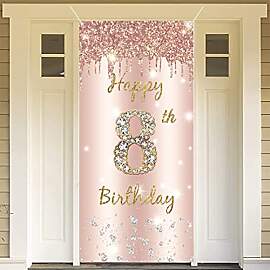 8. Geburtstag Mädchen Deko, Happy 8 Birthday