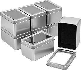 8Pcs Behälter mit Deckel,Kleine
