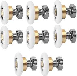 8 PCS Schiebetür-Rollen, Riemenscheiben Läufer,