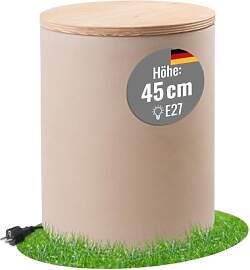 8 seasons design Beistelltisch 45 cm, Shining Drum 