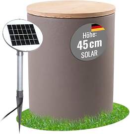 8 seasons design Beistelltisch Garten Solar 45 cm, 