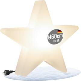 8 seasons design LED Weihnachtsstern mit E27
