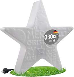 8 seasons design Shining Star Merry Christmas LED