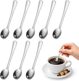 8 Stück Espressolöffel Mini,Espressolöffel,Tiny 