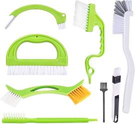 8 Stück Multifunktionale Reinigungsbürsten Set,