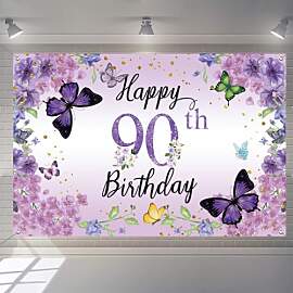 90. Geburtstag Deko Frau, Happy 90th Birthday