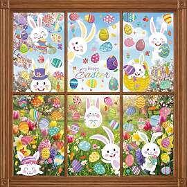 9 Blätte Ostern FensterFensterbilder Ostern