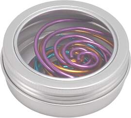 9 teilige Spiralkabel Stricknadel mit