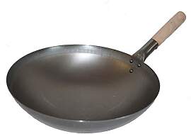 AAF Nommel ® Wok ca. 35 cm Durchmesser mit rundem 