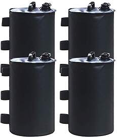 ABCCANOPY Pavillonstandfüße 4er Set, mit Wasser