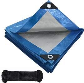 Abdeckplane Wasserdicht Plane mit Ösen,120g/m²