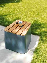 Abdeckung für Sonnenschirmständer Fill Up aus