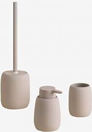 Aberden Badezimmerset Helles Pfingstrosa - Sklum