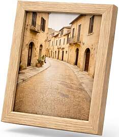 Abio Bilderrahmen A4 21x29,7cm Eiche hell MDF