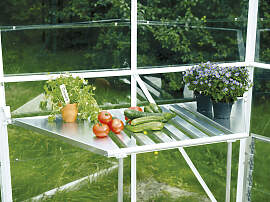 Ablagetisch VITAVIA, silber (silberfarben),