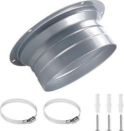 Abluftschlauch Adapter, Flansch Metall 150mm