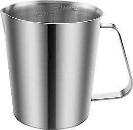 Aboiledy Edelstahl Messbecher 16oz/500ml,
