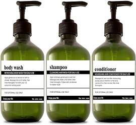 Abriclo 3er Seifenspender Set, 500ml Seifenspender 