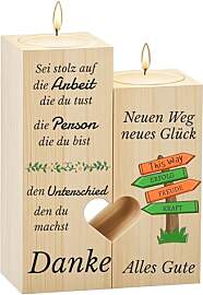 Abschiedsgeschenk Kollegin & Abschied Kollegen 