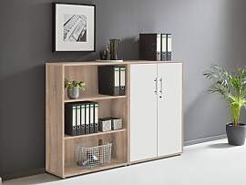 abschliessbare Regalwand Aktenschrank Büroschrank 