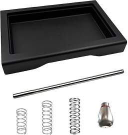 ABS-Tropfschalen-Set, flaches Profil, 6 Bar, 9