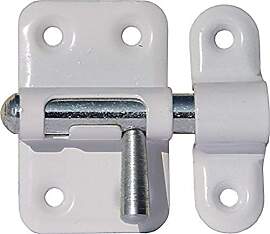 Abus SRR25W 59675 Schieberiegel, 25 mm, Weiß