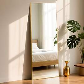 ABXMAS Ganzkörperspiegel mit Aluminium Rahmen