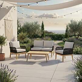 Acamp Mykonos Loungeset inkl. Loungetisch