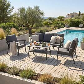 Acamp Samos Loungeset inkl. Loungetisch