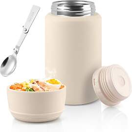 Acasimo Thermobehälter für Essen 750ml,
