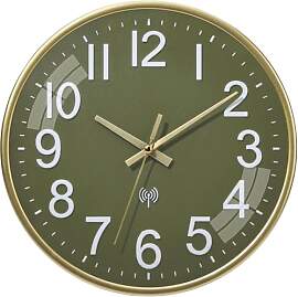 ACCSHINE Küchenuhr Wanduhr Funk Lautlos