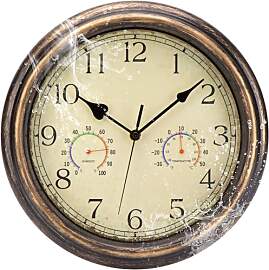 ACCSHINE Outdoor Wasserdicht Wanduhr Mit
