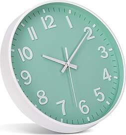 ACCSHINE Wanduhr Ohne TickgeräUsche Lautlos 30cm