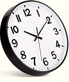 ACCSHINE Wanduhr Ohne TickgeräUsche Lautlos 30cm