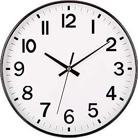 ACCSHINE Wanduhr Ohne TickgeräUsche Lautlos
