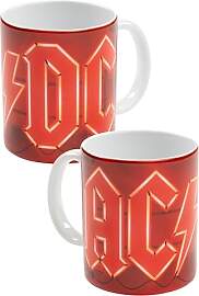 AC/DC Tasse - LED AC DC Kaffeetasse Becher