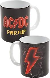 AC/DC Tasse - PWR/UP AC DC Kaffeetasse Becher