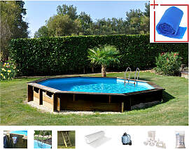 Achteckpool GRE "VASTO mit
