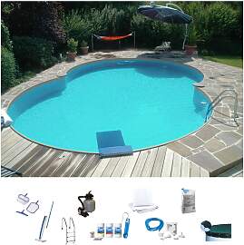 Achtformpool MY POOL BWT "LAGOON 3",