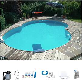Achtformpool MY POOL BWT "SAMOA 3",