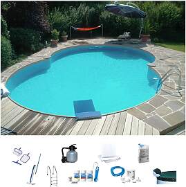 Achtformpool MY POOL BWT "SAMOA 4",